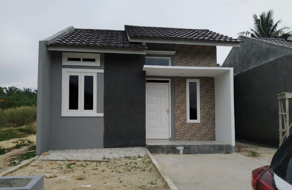 foto tampak rumah tipe 36 perumahan GRIYA HANGTUAH MADANI II