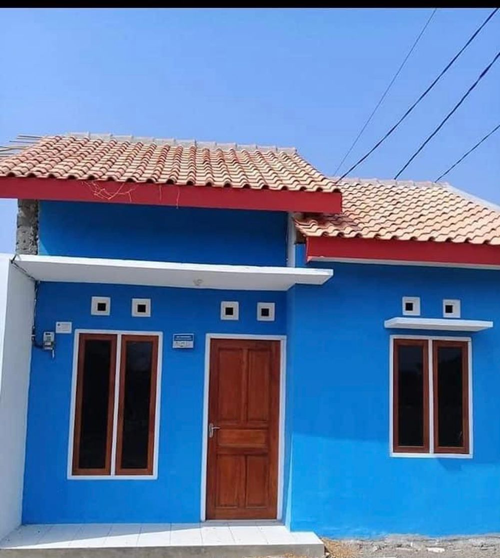 foto tampak rumah tipe 30/68 perumahan GRAHA ASRI 4 REJOSARI TAHAP 3