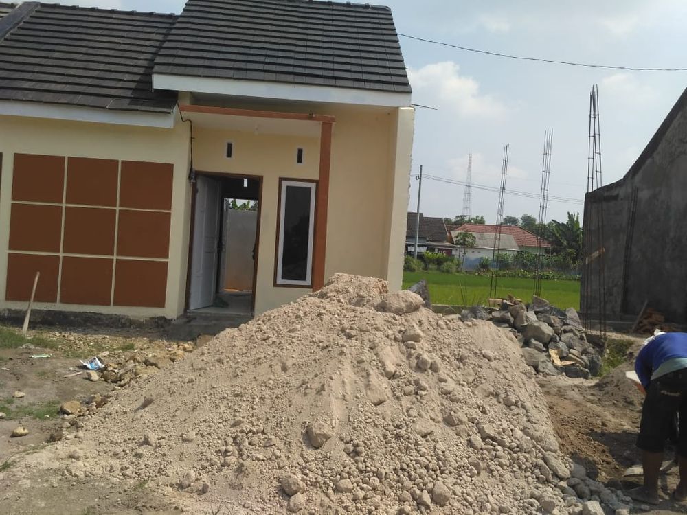 foto tampak rumah tipe 30/66 perumahan Taman Gilang Ria Indah