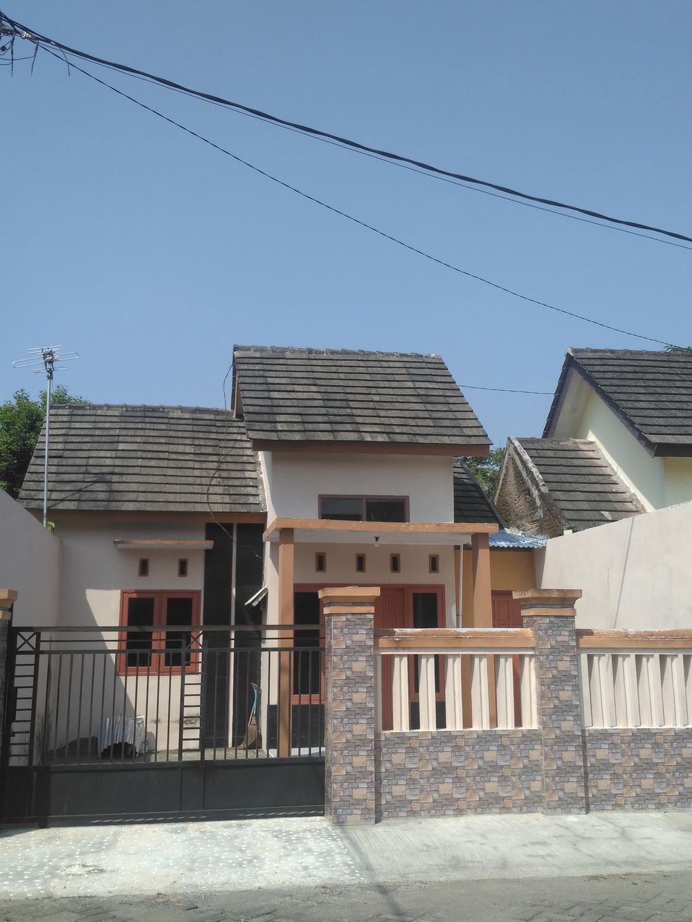 foto tampak rumah tipe 47/91 perumahan Taman Gilang Ria Indah