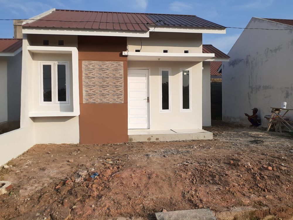 foto tampak rumah tipe Subsidi perumahan BUMI SUASANA DAMAI