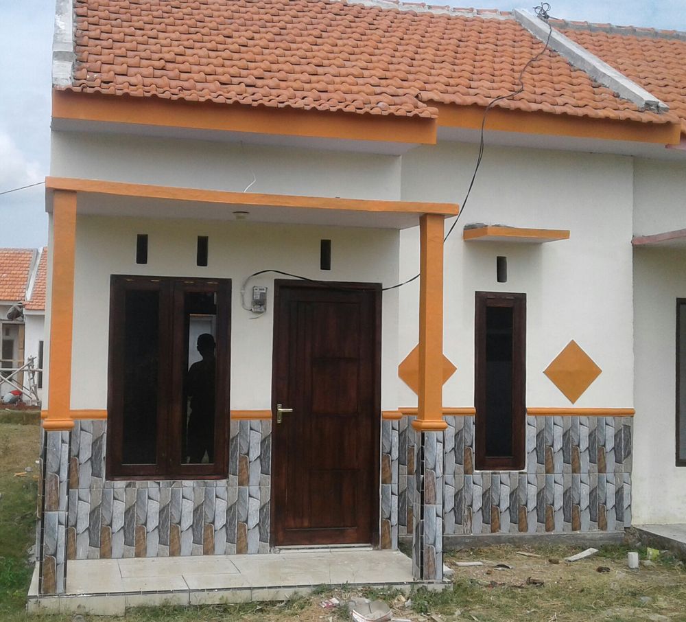 foto tampak rumah tipe 36 perumahan BENGAWAN INDAH