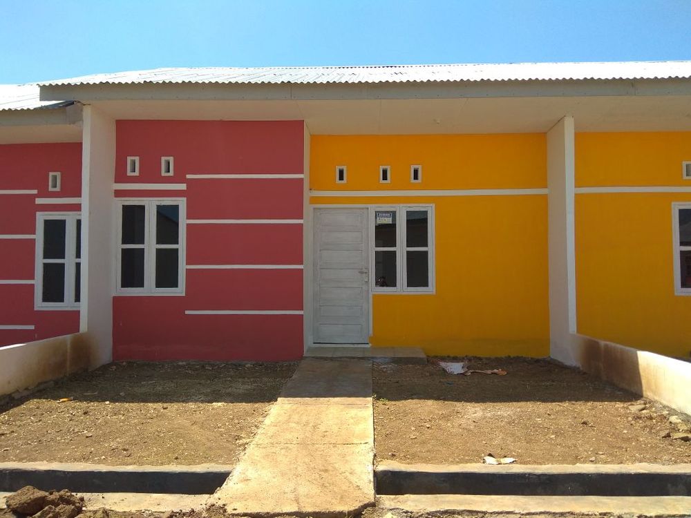 foto tampak rumah tipe 36-1 perumahan Villa Pattallassan Indah III (Penambahan)