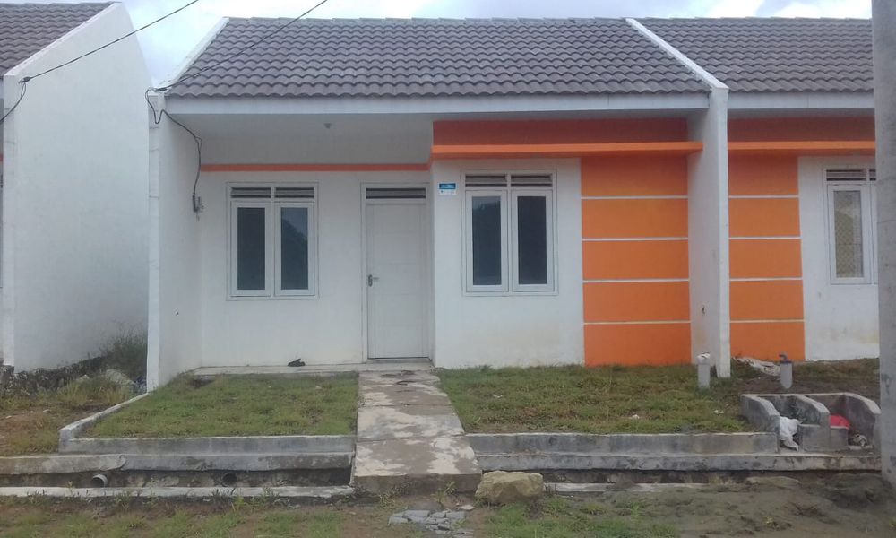 foto tampak rumah tipe CELOSIA PLUS perumahan BATARA PARKVIEW