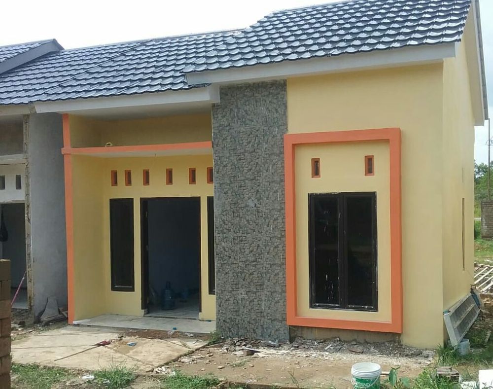 foto tampak rumah tipe 36 perumahan Perumahan alam pinang pura