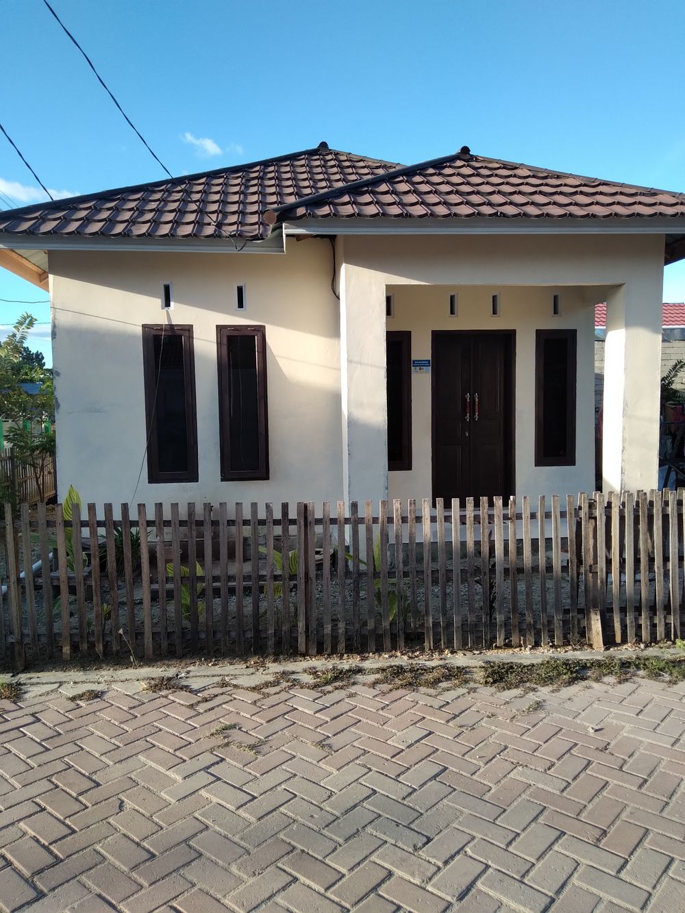 foto tampak rumah tipe 36 perumahan SAFA MARWAH I