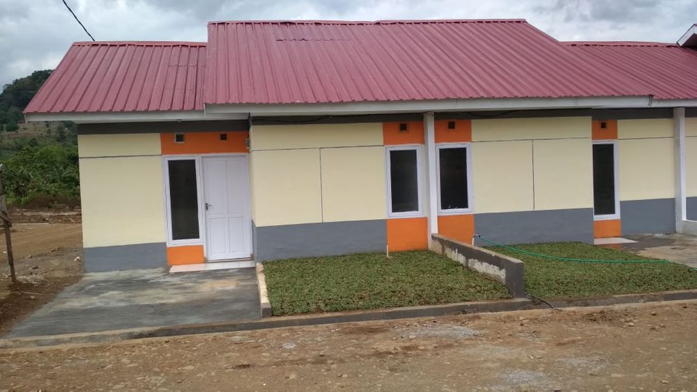 foto tampak rumah tipe tahap pertama perumahan Bukit Pakatto Permai