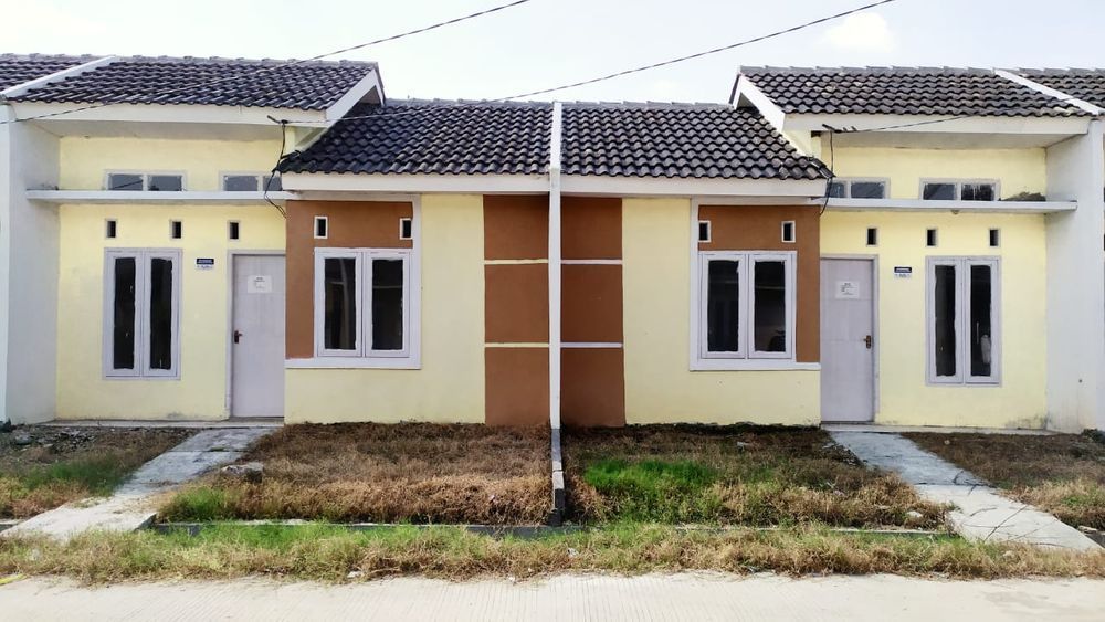 foto tampak rumah tipe FLPP 2019 perumahan Lemahmulya Indah