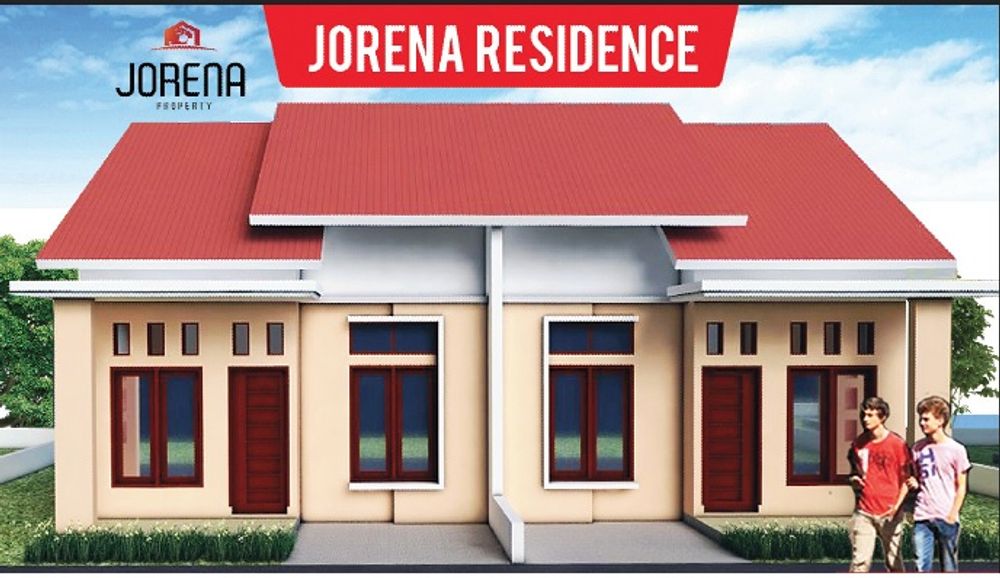 foto tampak rumah tipe 36/72 perumahan JORENA RESIDANCE I