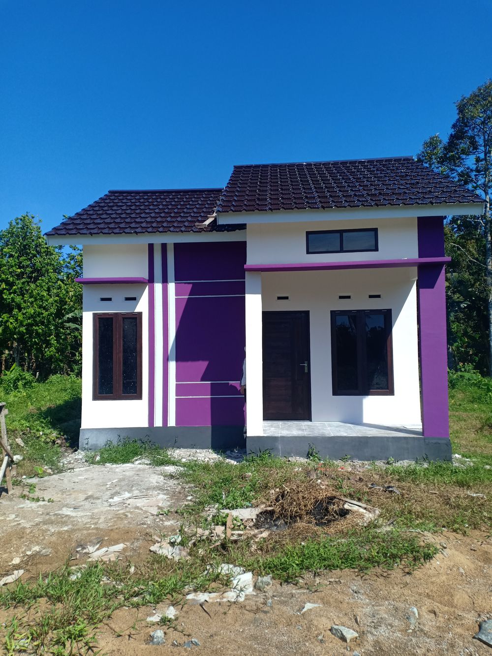 foto tampak rumah tipe 36 perumahan PERINTIS ASRI 3