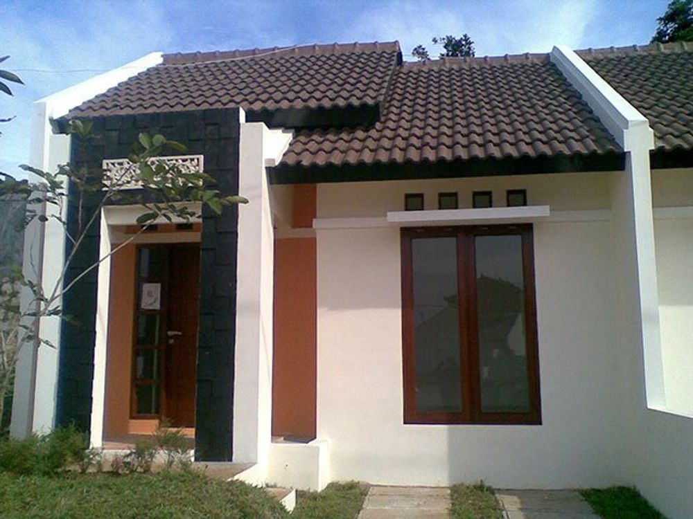 foto tampak rumah tipe SUBSIDI perumahan GRAHA WALANTAKA PT KERATON A.S