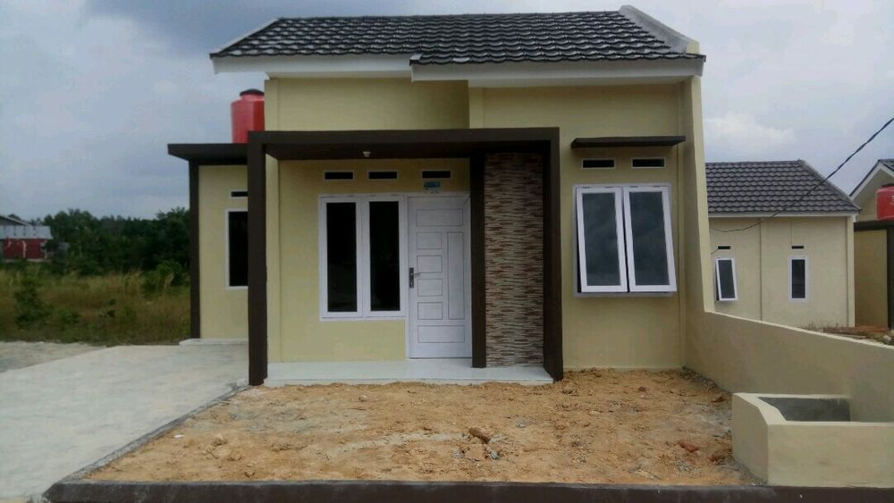 foto tampak rumah tipe 36 SUBSIDI perumahan SAFANA CLUSTER