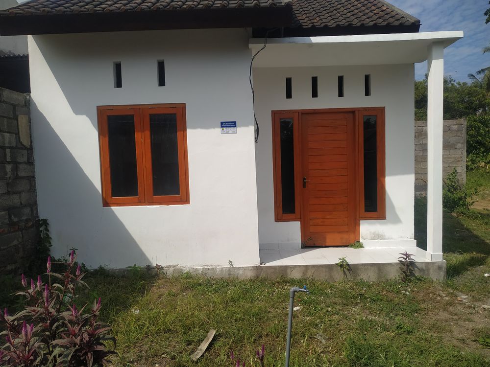 foto tampak rumah tipe 30/75 perumahan PERUMAHAN TRI MERTA SEJAHTERA LESTARI