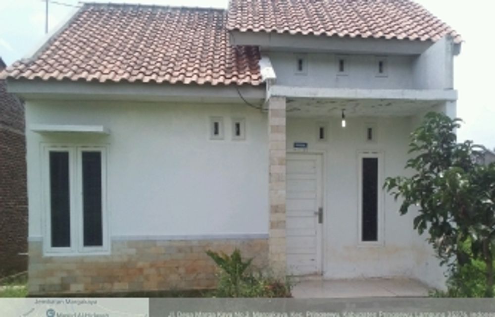 foto tampak rumah tipe RHS 36 perumahan PERUMAHAN ALAM DANAU INDAH