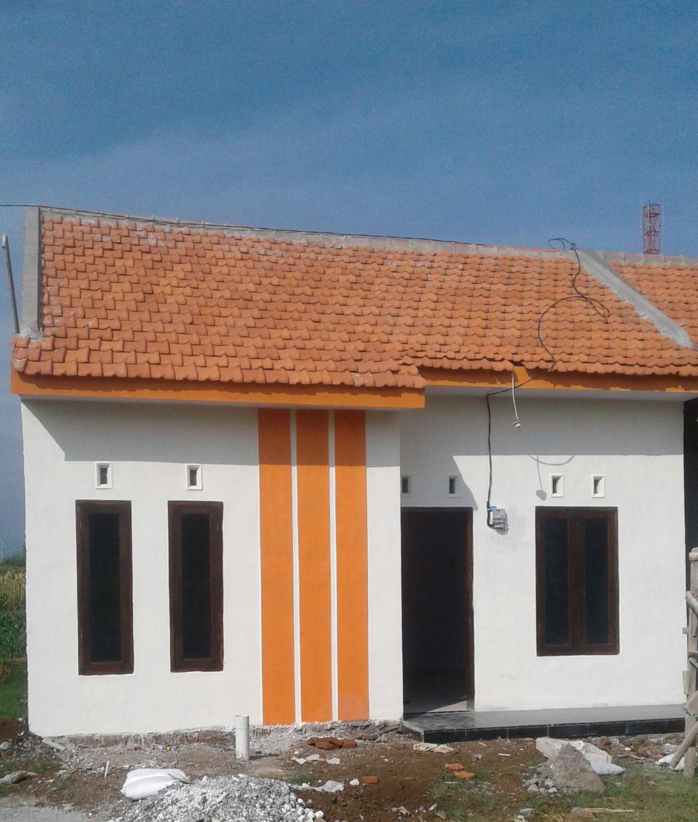 foto tampak rumah tipe 36 perumahan BENGAWAN INDAH