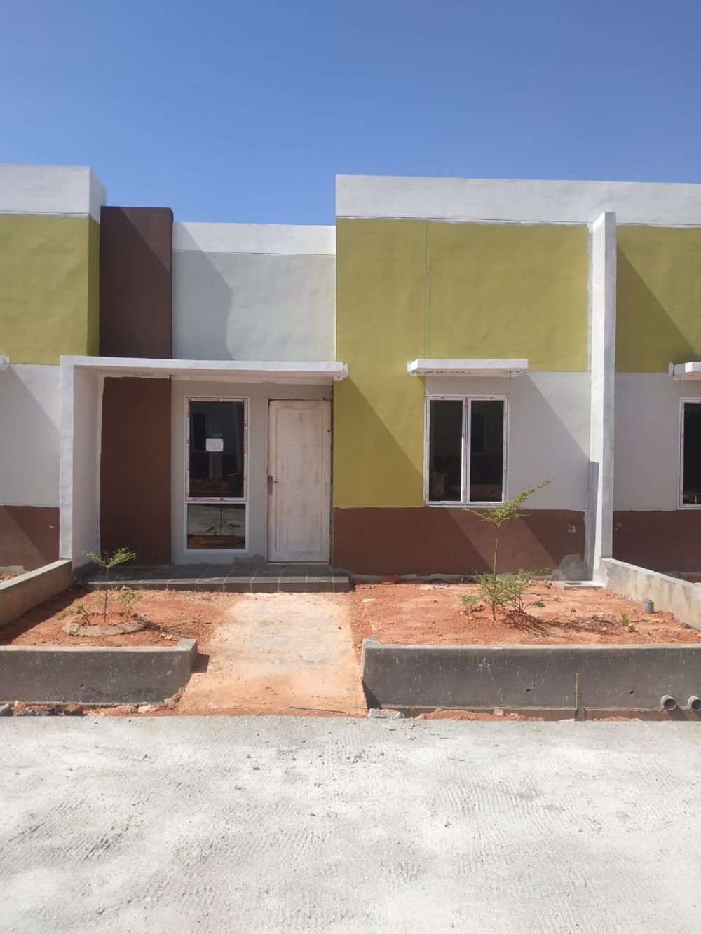 foto tampak rumah tipe 36 SUBSIDI (KHUSUS POLDA) perumahan PRASETYA RESIDENCE