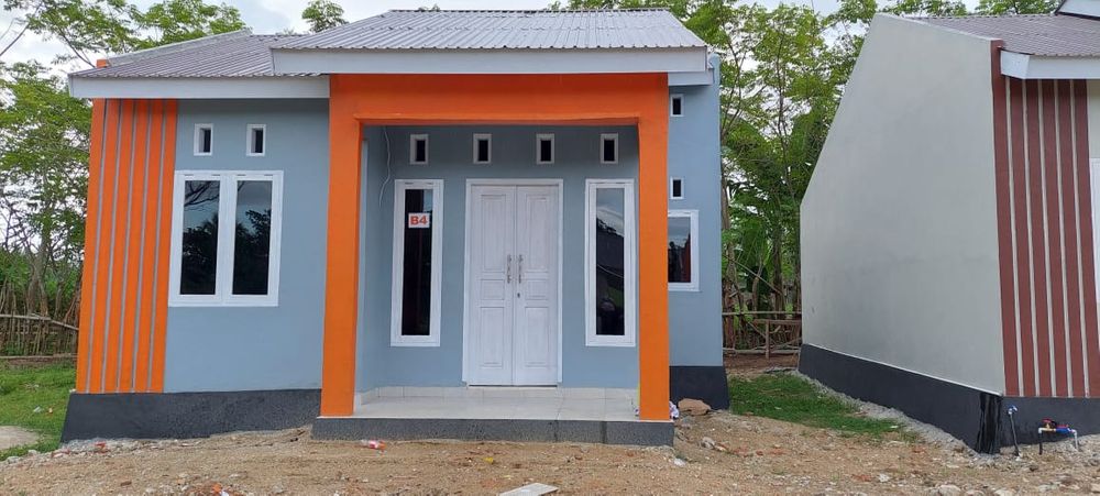 foto tampak rumah tipe 36 / BLOK B Nomor 4 perumahan Griya Hutuo Permai