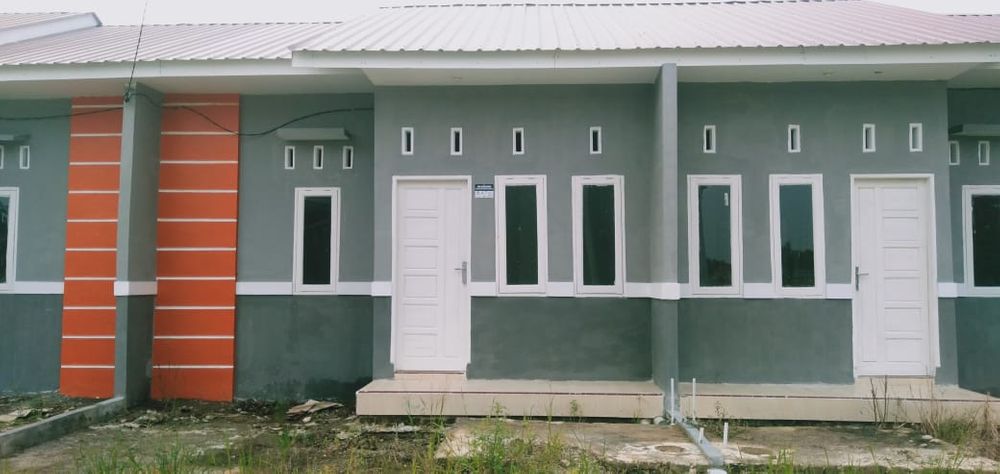 foto tampak rumah tipe 36/78 perumahan Kampoeng Kenanga