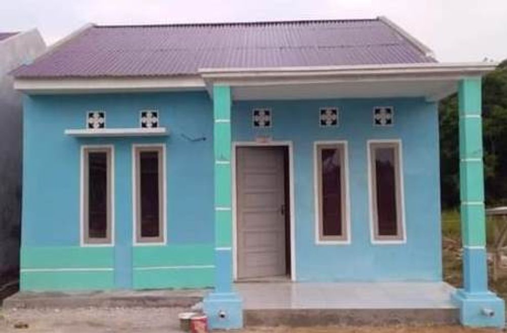 foto tampak rumah tipe 36 perumahan Perumahan Tebo Makmur
