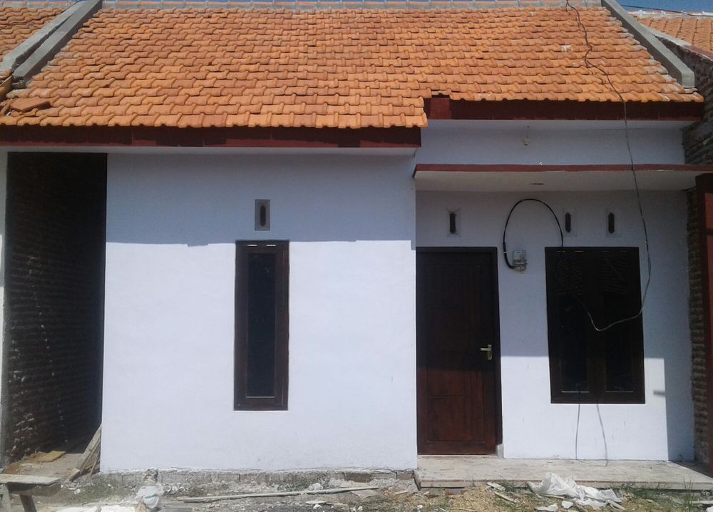 foto tampak rumah tipe 36 perumahan BENGAWAN INDAH