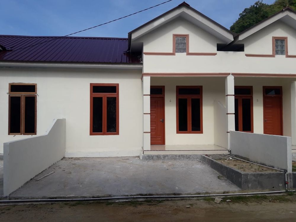 foto tampak rumah tipe 36 perumahan Perumahan Tapian Nauli Indah