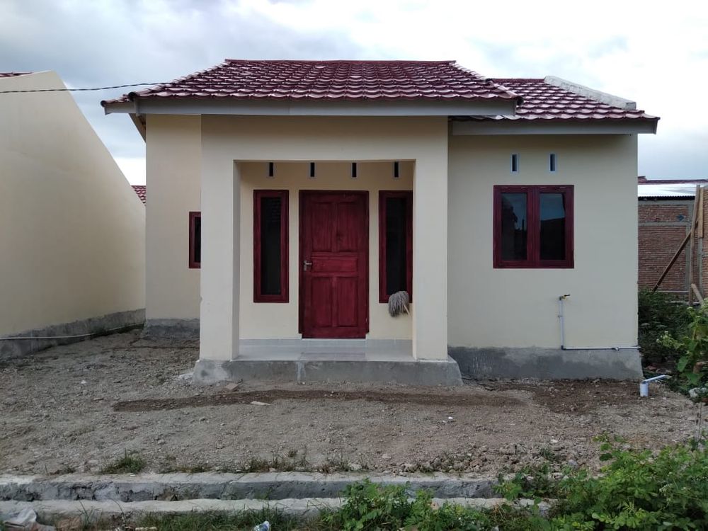 foto tampak rumah tipe 36 perumahan SAFA MARWAH IV