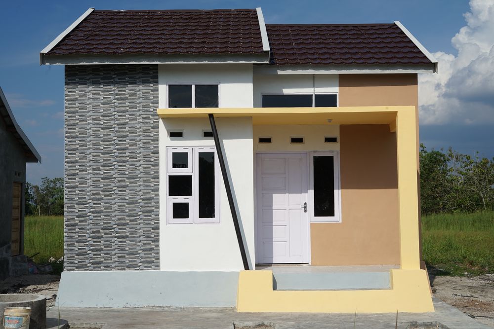 foto tampak rumah tipe 36 perumahan SUBUR MAKMUR INDAH I