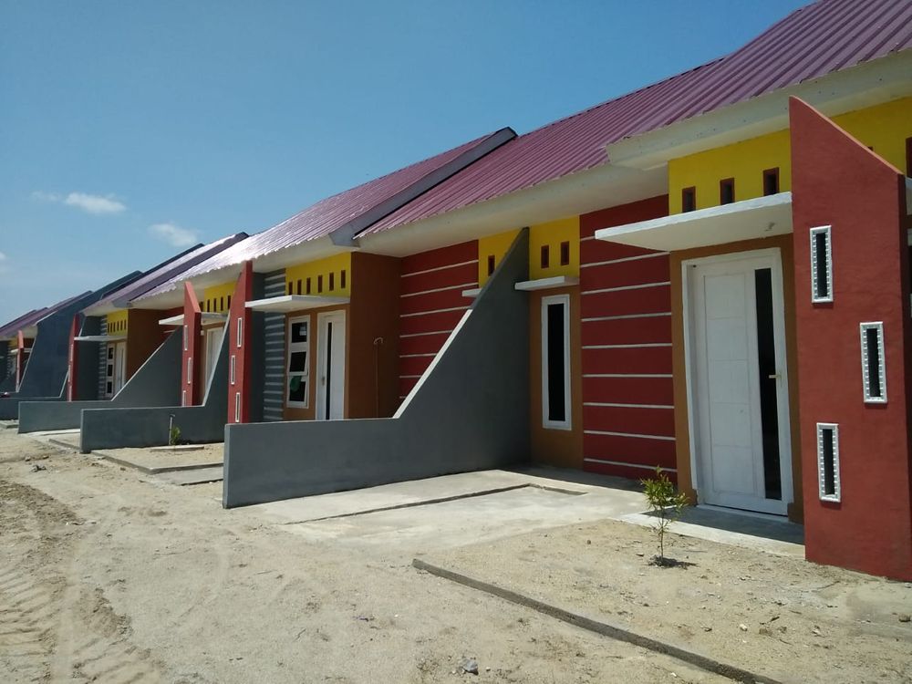 foto tampak rumah tipe 36/72 perumahan DIGAYU RESIDENCE