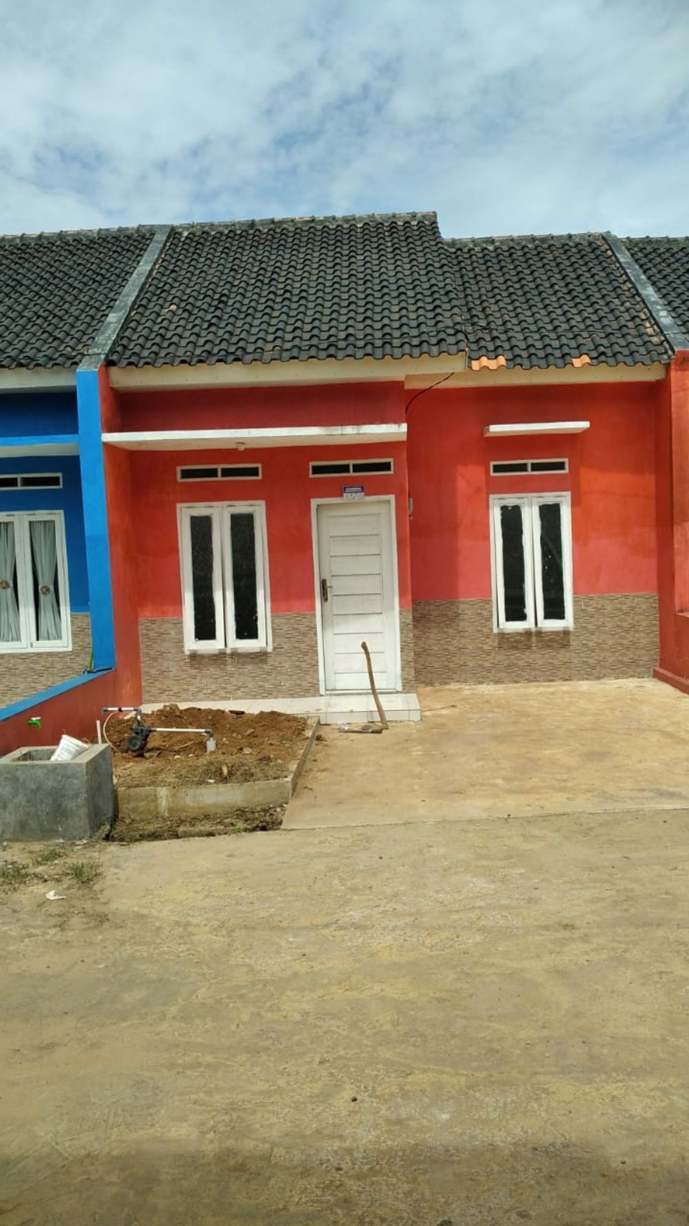 foto tampak rumah tipe 36 perumahan GRAHA NATAR RESIDENCE