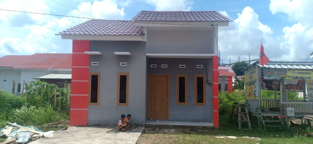foto tampak rumah tipe 36/91 perumahan MADANI RESIDENCE