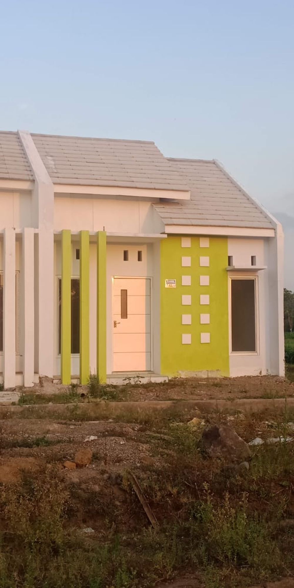 foto tampak rumah tipe 30/60 perumahan Baiti Jannati Residence