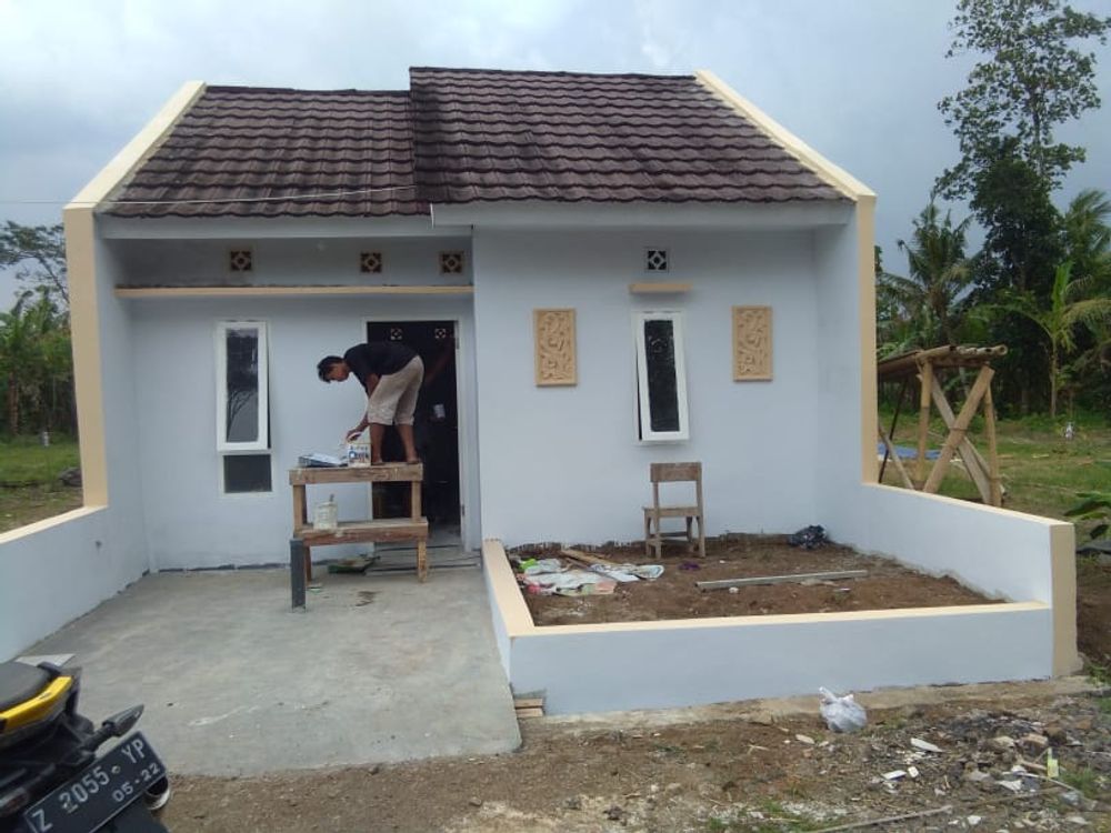 foto tampak rumah tipe 36/66 perumahan Mekar Mas Asri