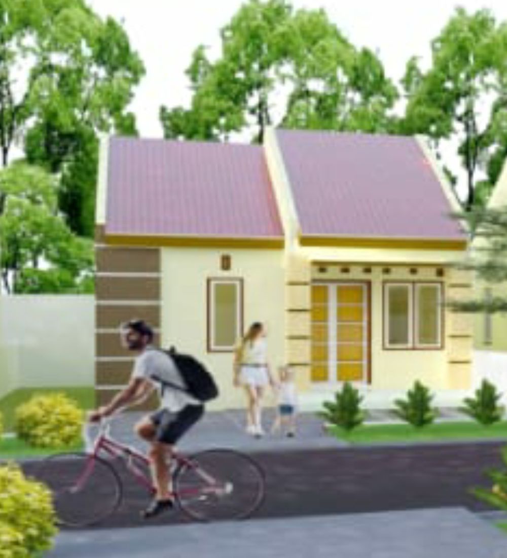 foto tampak rumah tipe 36 perumahan Perumahan Citra Lestari Residence