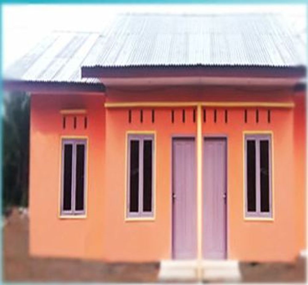 foto tampak rumah tipe STANDAR perumahan Topoyo Indah Residence