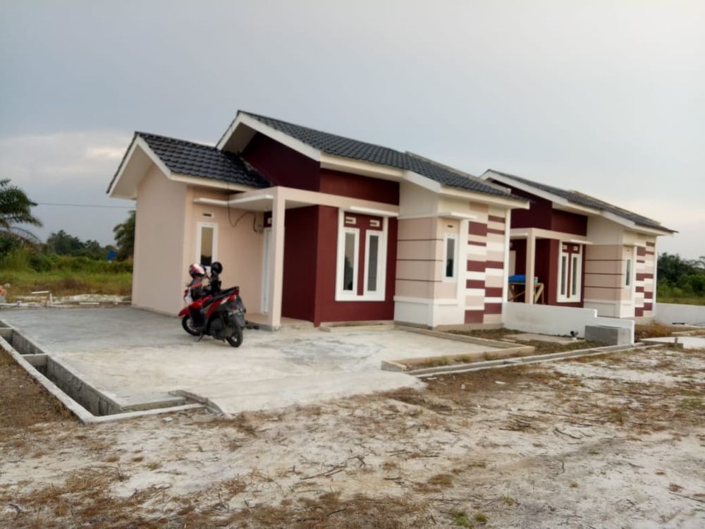 foto tampak rumah tipe RHS 36 perumahan VILLA PERSADA SEROJA