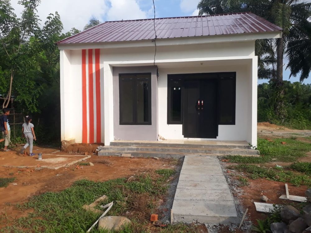 foto tampak rumah tipe 36 perumahan GRIYA ASA GEMILANG