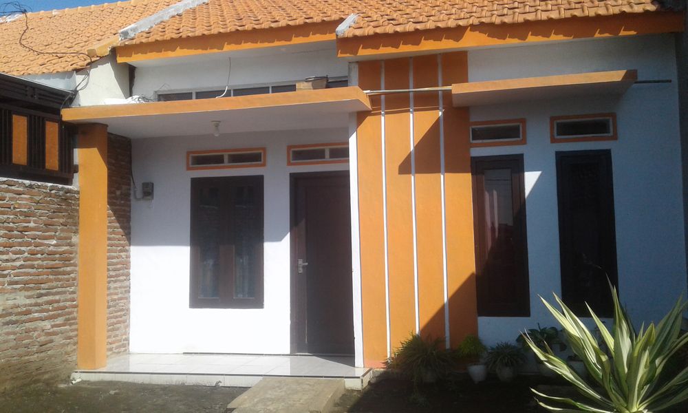 foto tampak rumah tipe 36 perumahan BENGAWAN INDAH