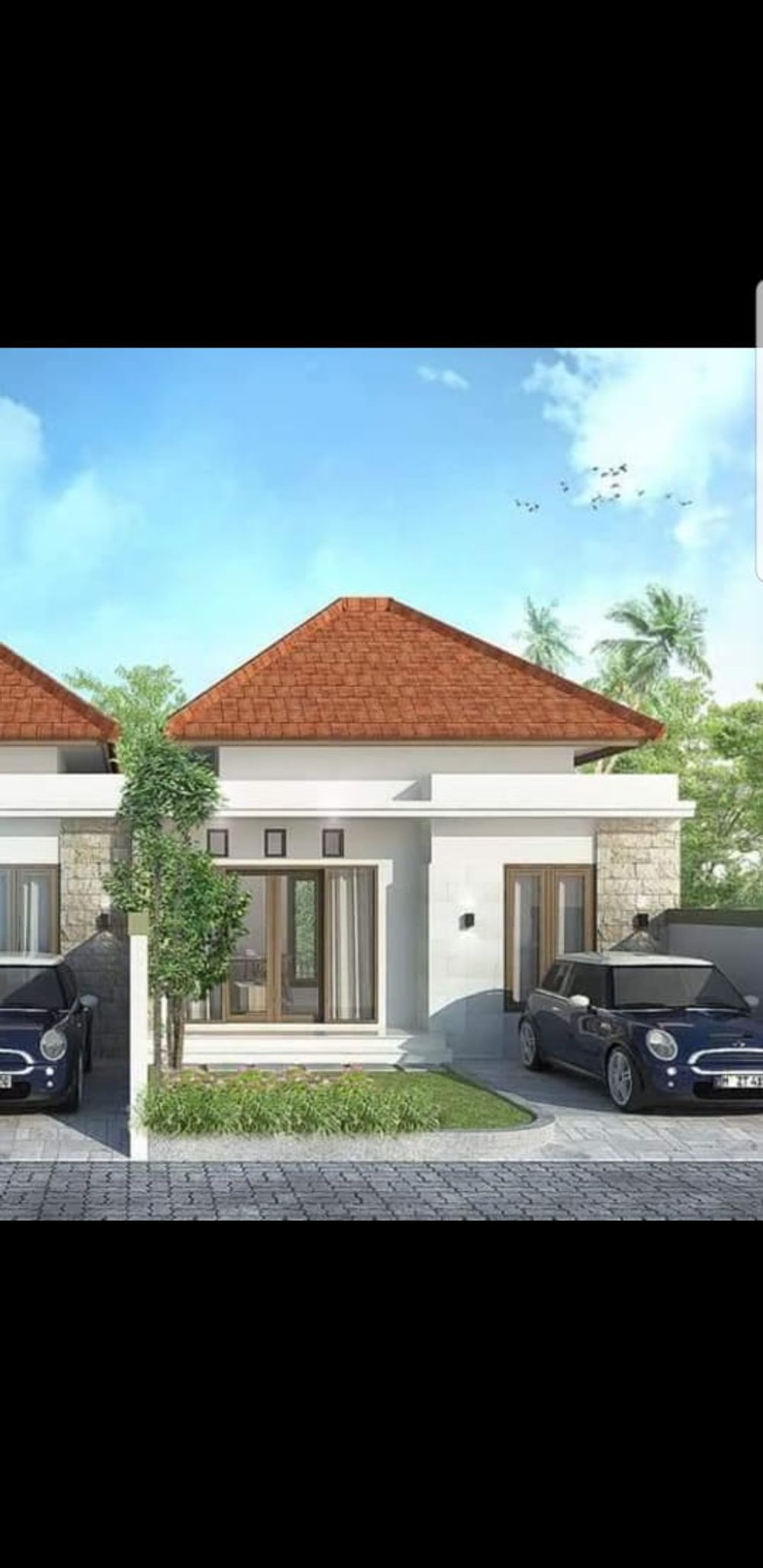 foto tampak rumah tipe 45 perumahan PERUMAHAN PURI MADE PROFIL