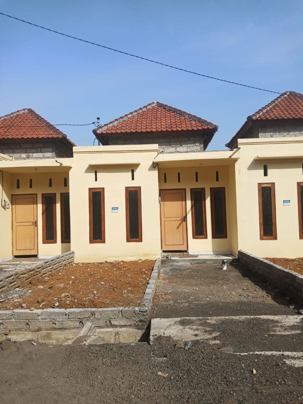 foto tampak rumah tipe 25 perumahan PERUMAHAN GRIYA MULTI JADI XII