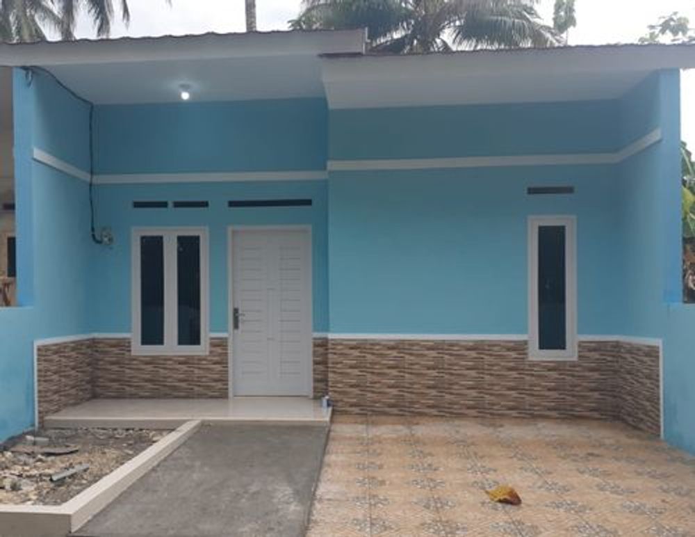 foto tampak rumah tipe 36 66 perumahan Graha Artha Pajaten 2