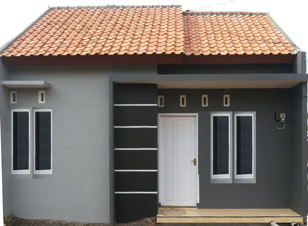 foto tampak rumah tipe 30 perumahan Bumi Ketandan Indah
