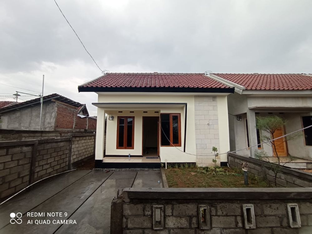 foto tampak rumah tipe 30/80m2 perumahan CITRA PERSADA NYAMARAI TAHAP III