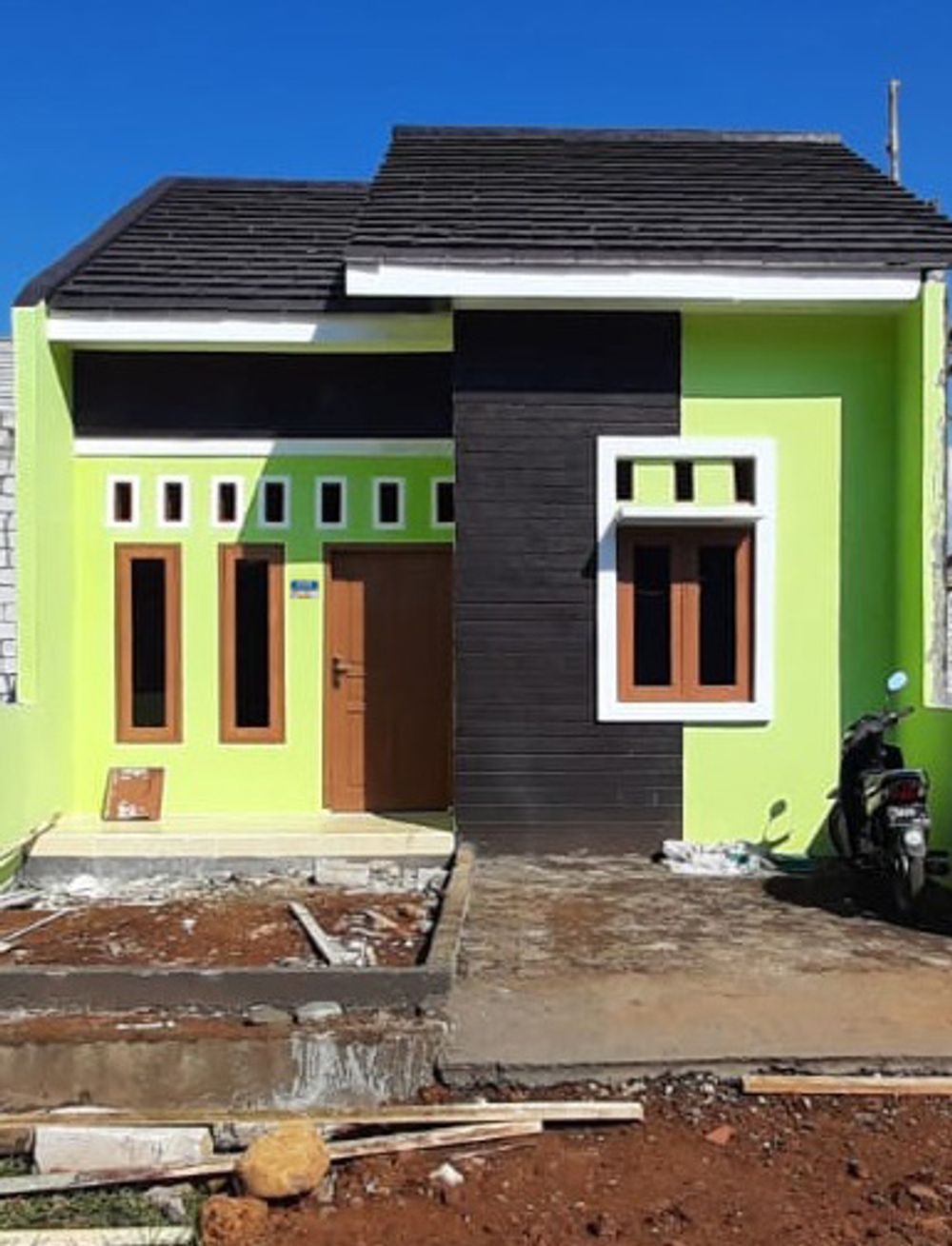 foto tampak rumah tipe 36 perumahan KOTA ALAM TAMAN BEBER