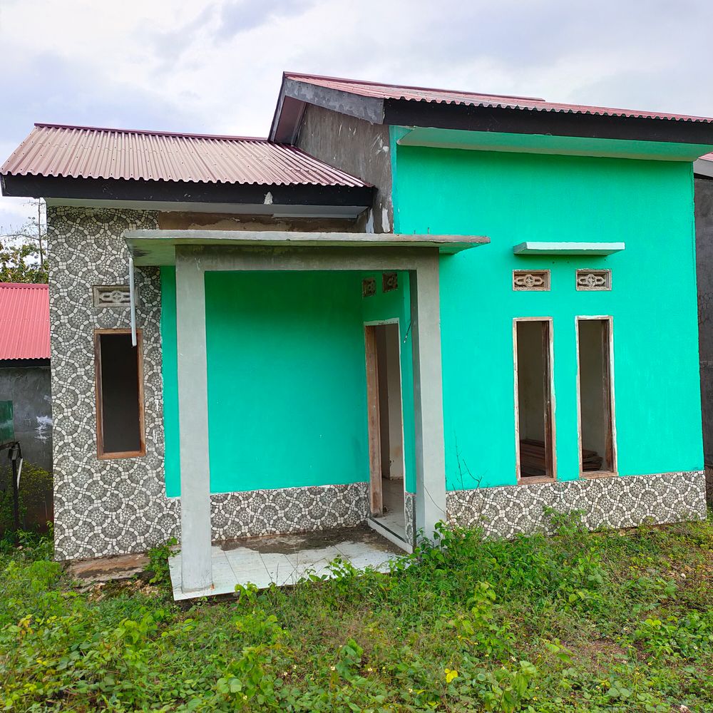 foto tampak rumah tipe 36 perumahan WABAGERE RESIDENCE
