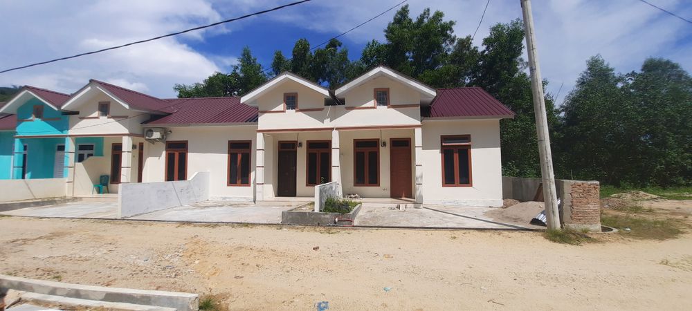 foto tampak rumah tipe 36 perumahan TAPIAN NAULI INDAH