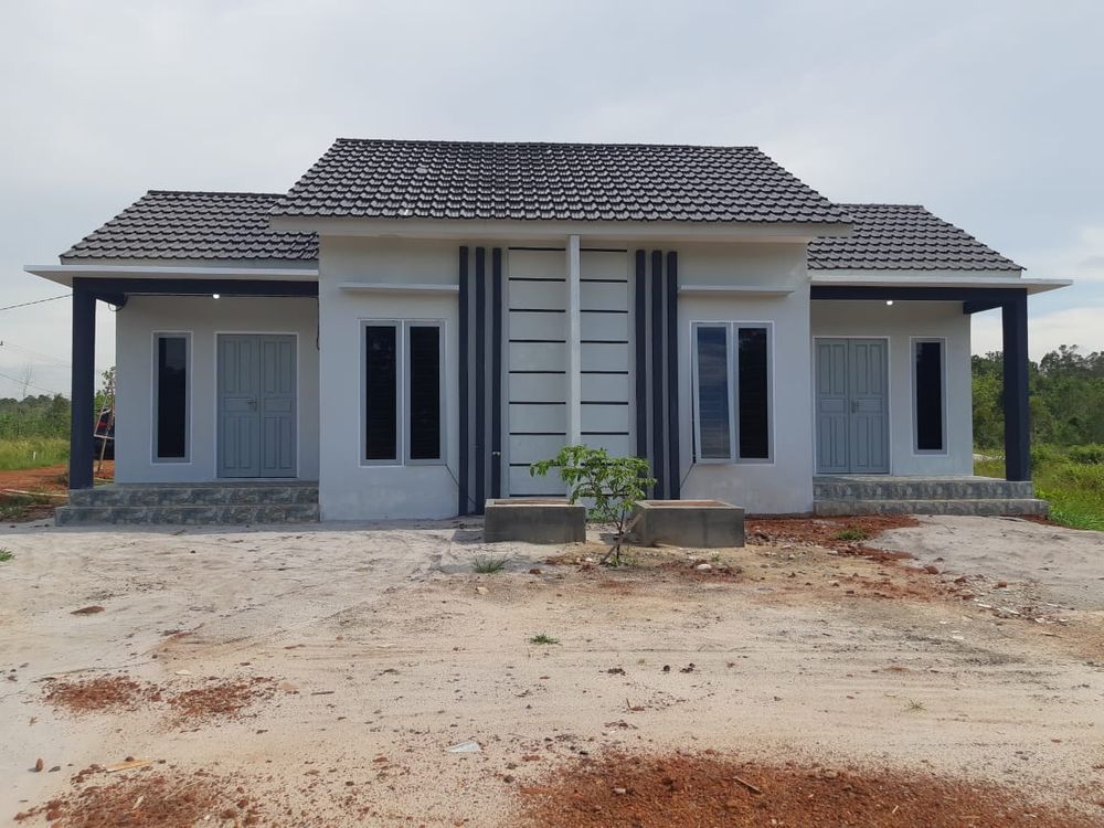 foto tampak rumah tipe 36 perumahan PERUMAHAN GANTANG PERMAI