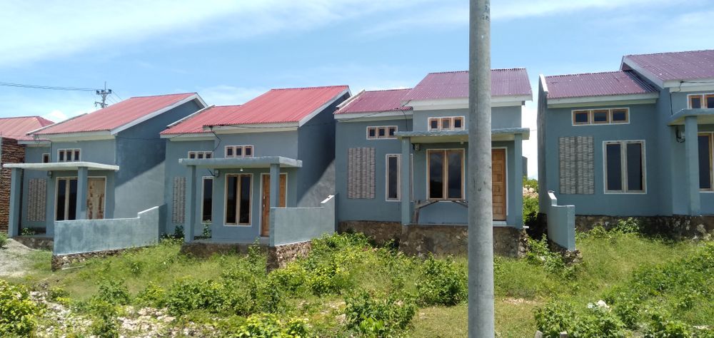 foto tampak rumah tipe 36 perumahan ALTOS RESIDENCE