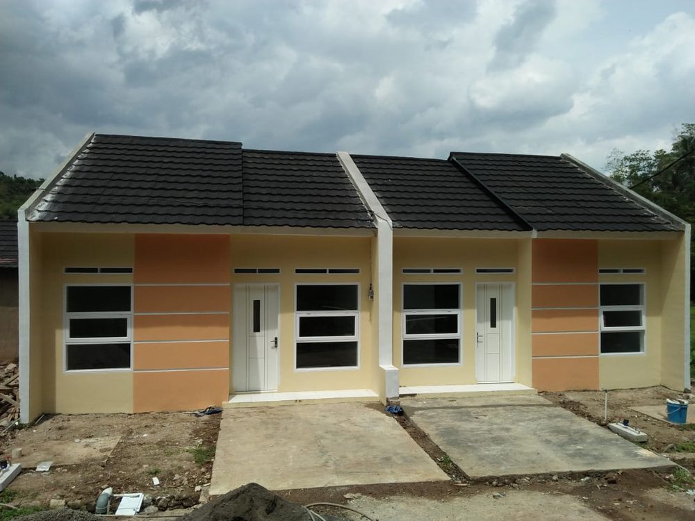 foto tampak rumah tipe 30 perumahan GRAHA PANCAR CIBIUK
