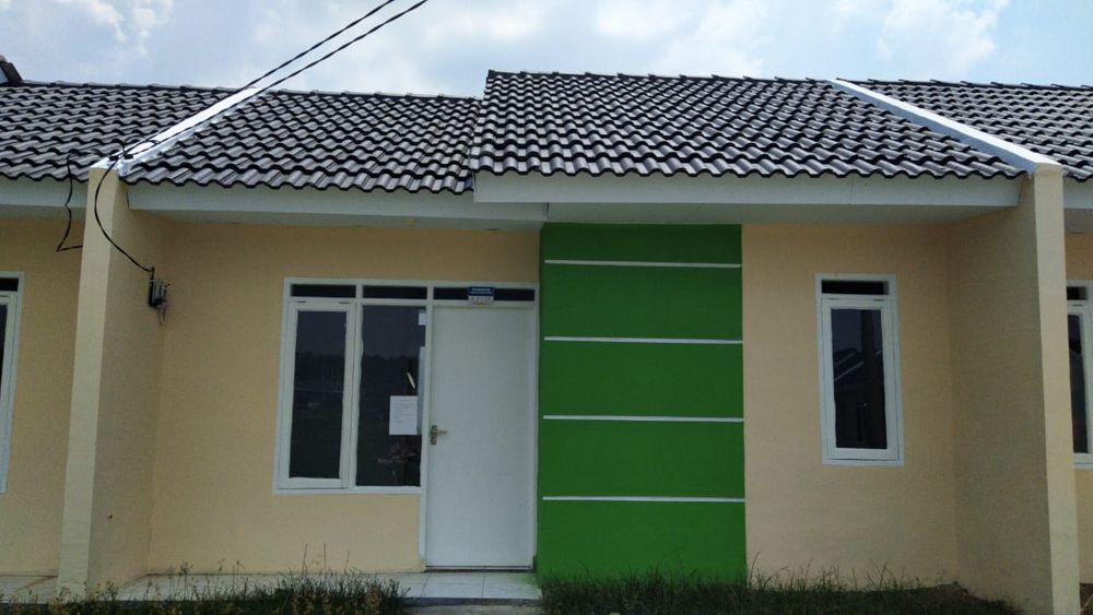 foto tampak rumah tipe B7 perumahan Vila Mas Asri 2