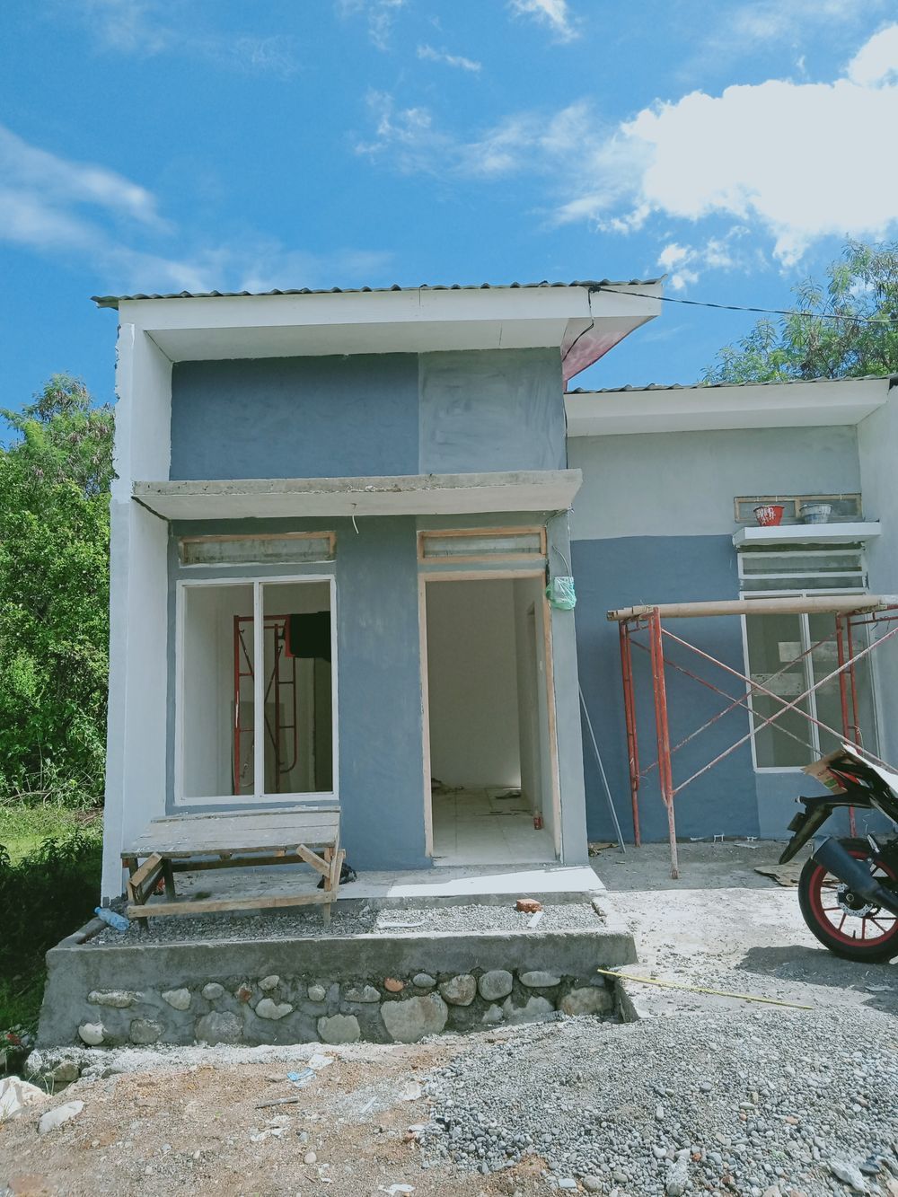 foto tampak rumah tipe 36 perumahan VIOLA GRIYA ASRI 7